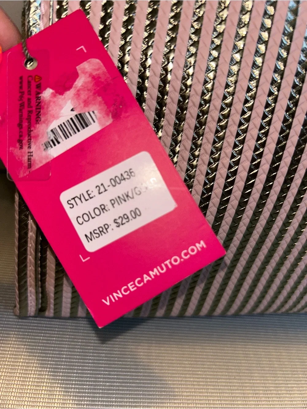 NWT Vince Camuto clutch